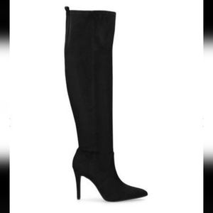 7.5 NINE WEST fenna tall heeled boots